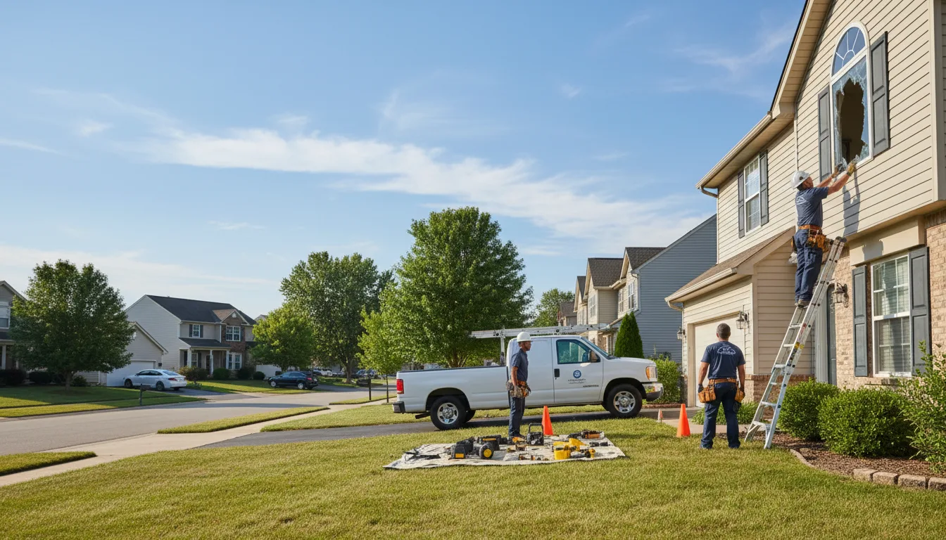 Expert window installer providing residential service in Hays, NC